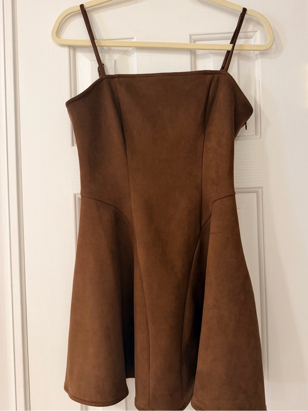 wild fable Brown Suede Mini Dress